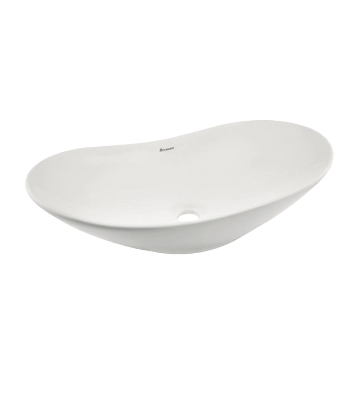 Designer bathtub with chrome fittings
